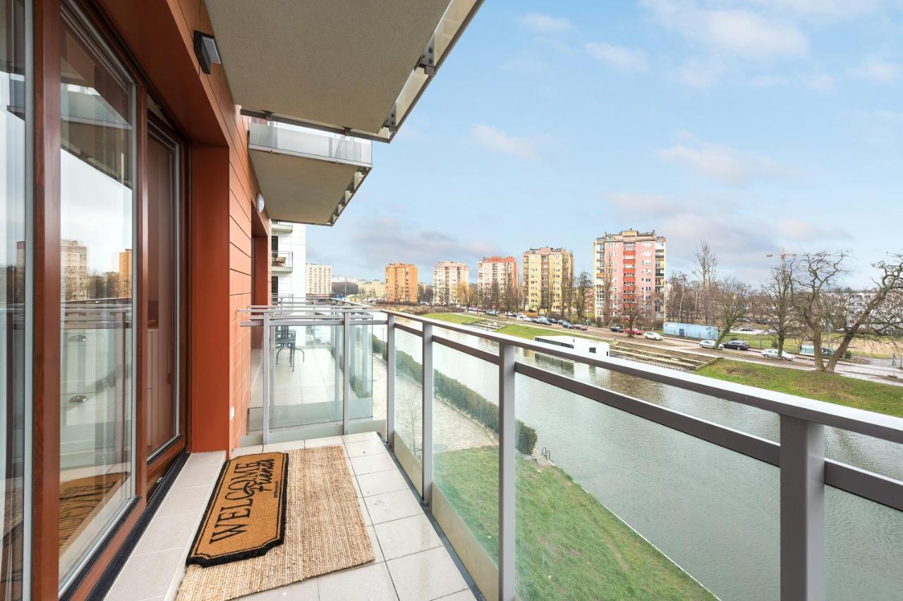 Flatbook - City Center Spa Apartments Motlawa Danzica Esterno foto