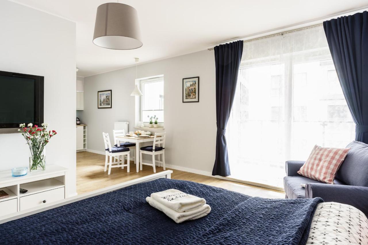 Flatbook - City Center Spa Apartments Motlawa Danzica Esterno foto