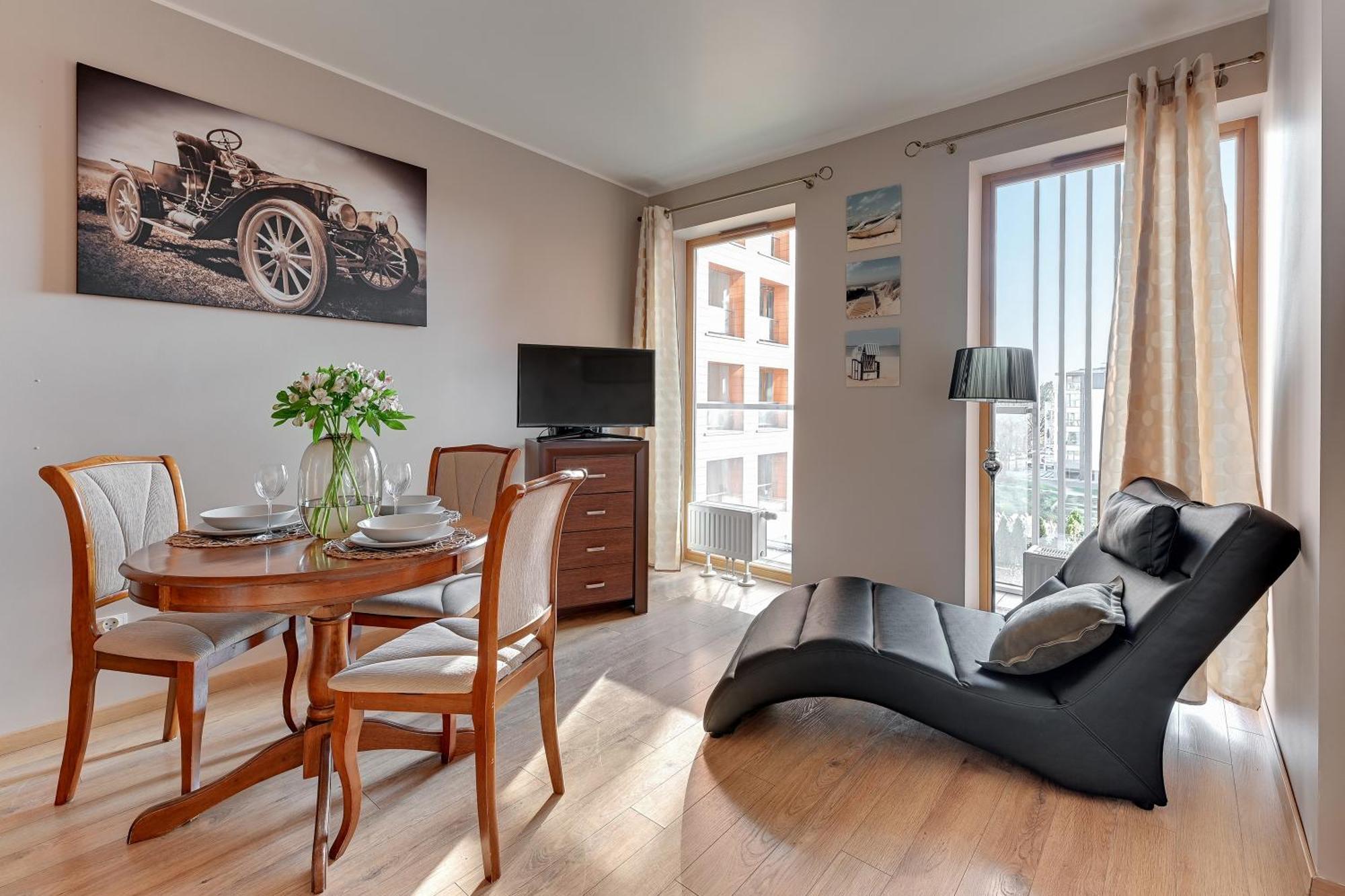 Flatbook - City Center Spa Apartments Motlawa Danzica Esterno foto