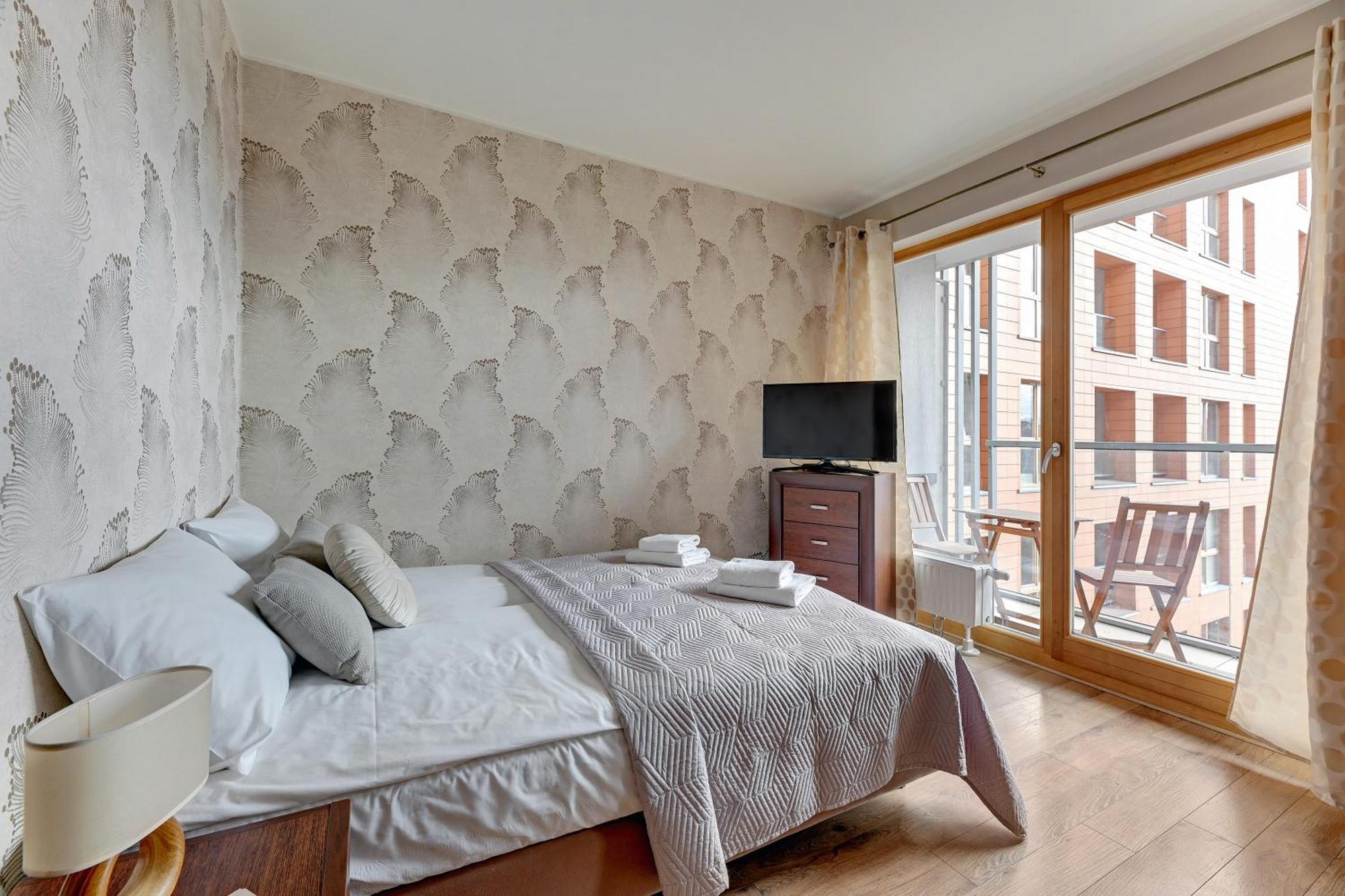 Flatbook - City Center Spa Apartments Motlawa Danzica Esterno foto